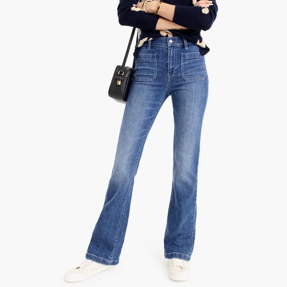 J Crew Curvy Demi Boot Jean